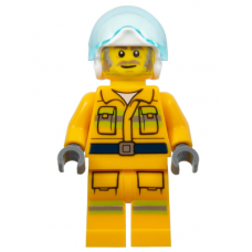 LEGO City férfi tűzoltó minifigura 60320 (cty1369) 