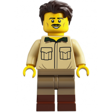 LEGO Ideas (CUUSOO) Paleontológus férfi minifigura 21320 (idea063)