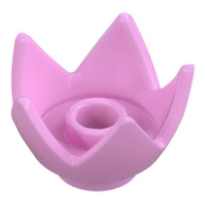 LEGO korona, világos rózsaszín (39262)