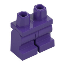 LEGO láb közepes méretű, sötétlila (970cm00/37364)