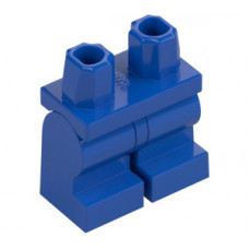 LEGO láb közepes méretű, kék (970cm00/37364) --- Debrecenben raktáron!