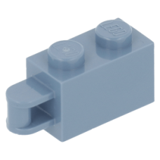 LEGO kocka 1x2 egyik oldalán fogantyúval, homokkék (34816)