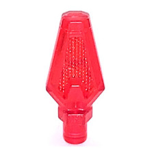 LEGO lándzsahegy, átlátszó piros (27257)