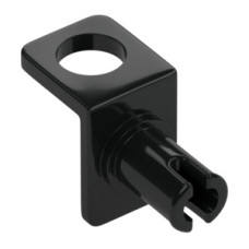 Eredeti, új LEGO nyakba tehető fordító elem pin csatlakozóval, fekete (48724) - viselhető kiegészítő a minifigurákhoz