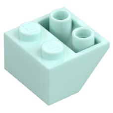LEGO tetőelem fordított 45°-os 2×2, világos vízzöld (3660)