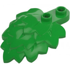 LEGO növény levél lomb 4×5×1.3, világoszöld (5058) --- Debrecenben raktáron!
