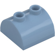 LEGO kocka 2x2 íves, homokkék (30165)