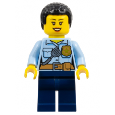 LEGO City női rendőr minifigura 60316 (cty1381)
