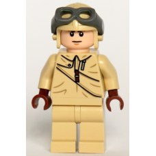 LEGO Indiana Jones Vadászpilóta minifigura 77012 (iaj048)