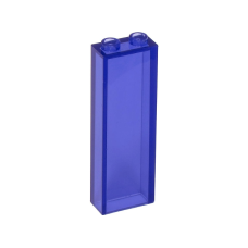 LEGO kocka 1×2×5, átlátszó lila (2454)