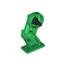 LEGO láb jobbos nagyméretű bütykökkel, zöld (70943)