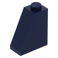 LEGO tetőelem 65°-os 2×1×2, sötétkék (60481)