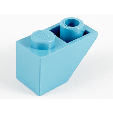 LEGO tetőelem fordított 45°-os 2×1, maersk kék (3665)