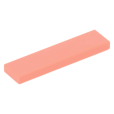 LEGO csempe 1×4, korall (2431)