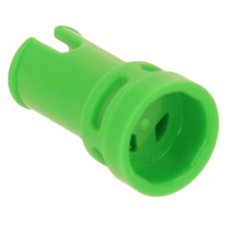 LEGO fél pin csatlakozó bütyökkel, világoszöld (65826)