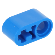 LEGO technic emelőkar 1 × 2 pin- és tengely-csatlakozóval, kék (60483)