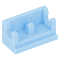 LEGO kocka csuklós elem alapja (zsanér) 1×2, világoskék (3937)