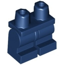 LEGO láb közepes méretű, sötétkék (970cm00/37364)
