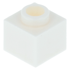 LEGO kocka 1×1×2/3, fehér (86996)