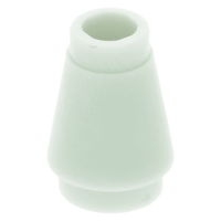 LEGO kúp 1x1, sötétben világító (4589b)