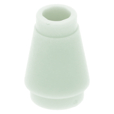 LEGO kúp 1x1, sötétben világító (4589b)