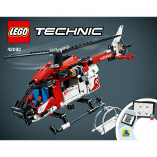 LEGO összerakási útmutató a 42092-es számú készlethez (Technic) 