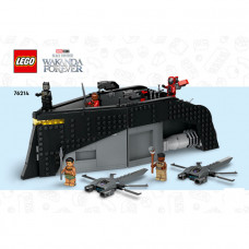 LEGO összerakási útmutató a 76214-es számú készlethez (Super Heroes) 