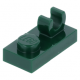 LEGO lapos elem 1×2 tetején fogóval, sötétzöld (44861)