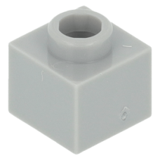 LEGO kocka 1×1×2/3, világosszürke (86996)