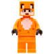 LEGO Minecraft Róka jelmezes minifigura 21178 (min110)
