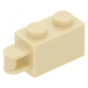 LEGO kocka 1x2 egyik oldalán fogantyúval, sárgásbarna (34816)