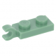 LEGO lapos elem 1x2 vízszintes fogóval, homokzöld (63868)
