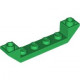 LEGO tetőelem fordított 45°-os 6×1, zöld (52501)