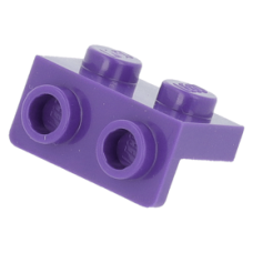 LEGO fordító elem 1×2 - 1×2, sötétlila (99781)