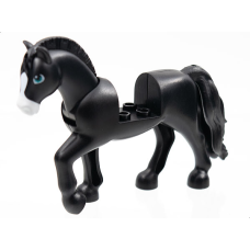 LEGO ló (Disney Mulan), fekete (92173)