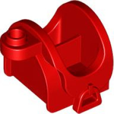 LEGO nyereg Friends lovakhoz, piros (93086) 