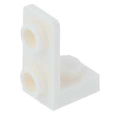 LEGO fordító elem 1 x 1 - 1 x 2 fordított, fehér (73825)