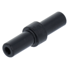 LEGO rúd 2 hosszú középen gyűrűvel, fekete (78258) 