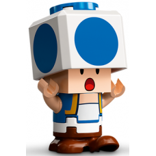 LEGO Super Mario Blue Toad minifigura 71390 (mar0080)