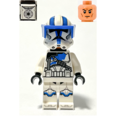 LEGO Star Wars Clone Heavy Trooper 501. klón nehéz gyalogsági katona minifigura 75345 (sw1247)