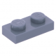 LEGO lapos elem 1x2, homokkék (3023)
