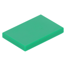 LEGO csempe 2×3, zöld (26603)