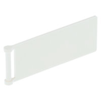 LEGO zászló 8×3 rúddal, fehér (30292)