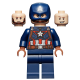 LEGO Super Heroes Amerika Kapitány minifigura 76189 (sh736)