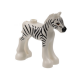 LEGO zebra csikó, fehér (100111)