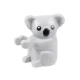 LEGO maci koala, világosszürke (2589pb01)