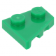 LEGO ék/szárny alakú lapos elem 2x2 jobbos, zöld (24307)