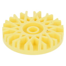LEGO kerék dísztárcsa Ø 24, világossárga (37195)