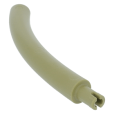 LEGO állati nyak/farok középső része technic pin csatlakozóval, olajzöld (40378)
