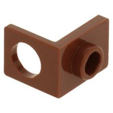 LEGO nyakba tehető fordító elem bütyökkel, vörösesbarna (28974)